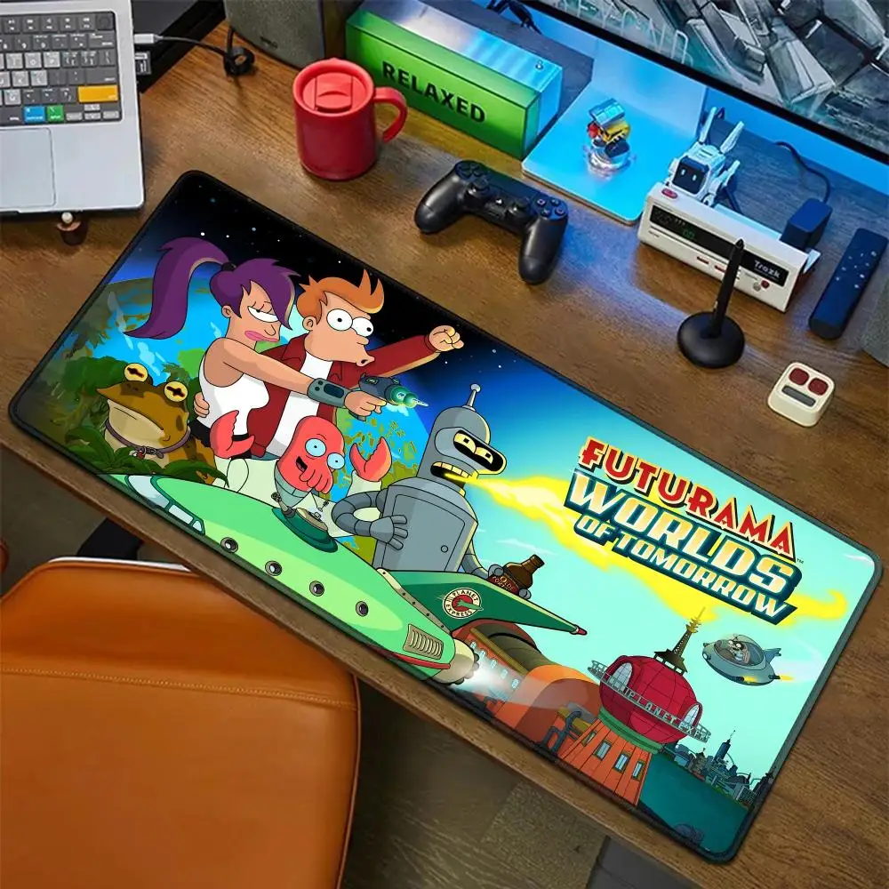 Futurama Anime B-Bender Mouse Pad Rubber Mat Laptop Xxl Mousepad Notebook Gamer Computer Table Gaming Accessories