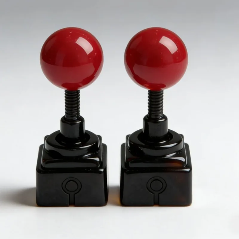 Cute Joystick Keycap DIY Mechanical Keyboard Keycaps Cross Axis Retro Games Key Caps Decoration Accessories Friend Gift