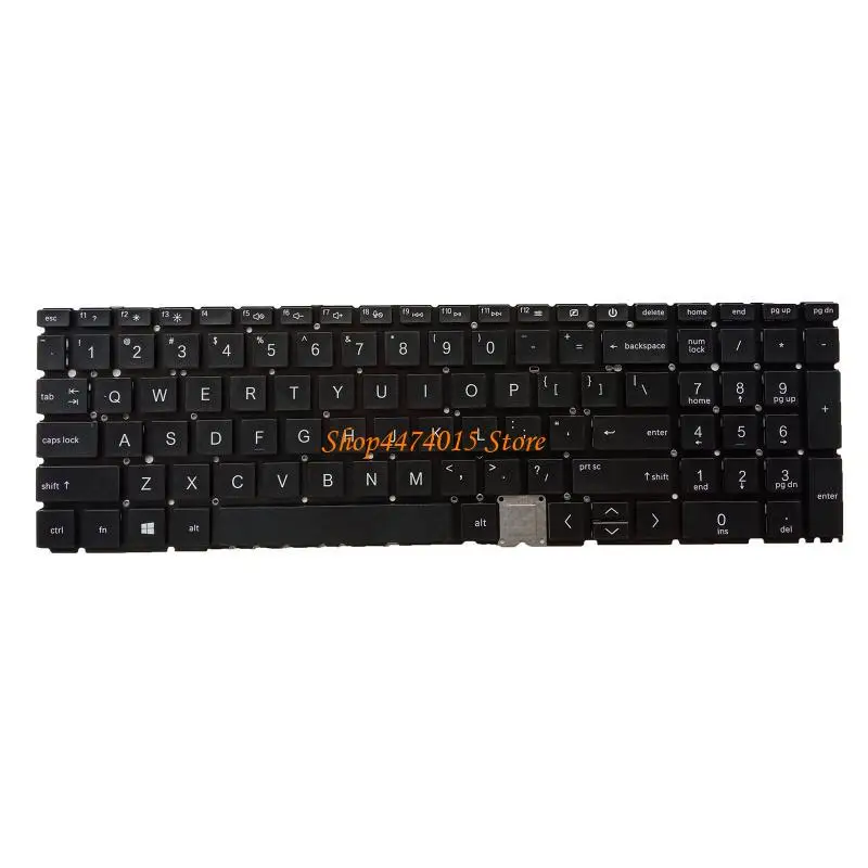 K1AA New US Layout Inglish Laptop Keyboard para para envidia 15-ed 15-ed0000 15m-ed0000, teclado cuaderno negro sin backli