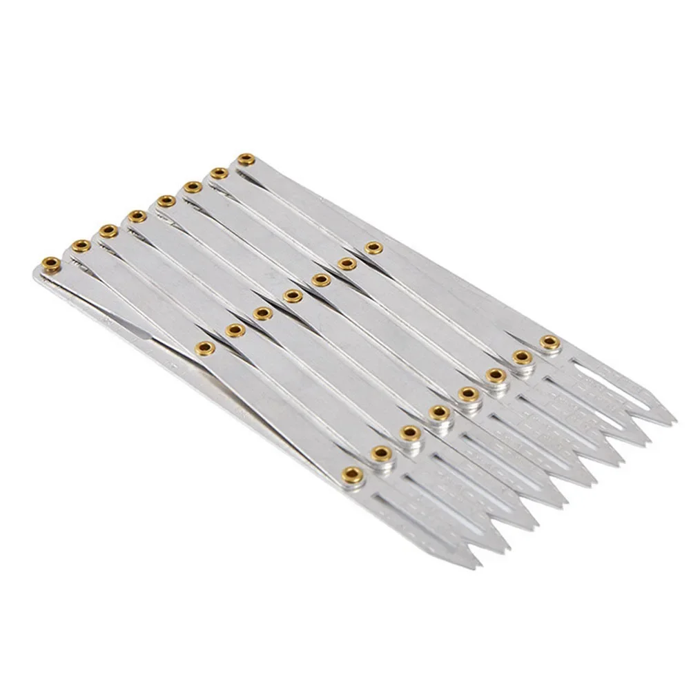 Aluminum Ruler Curtain Locator Multi-purpose Use Rust-proof Material Easy Buttonhole Marking Tool Buttonhole Tool