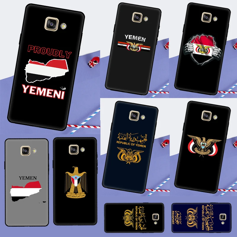 Yemen Flag For Samsung Galaxy J8 A6 A7 A8 A9 2018 J4 J6 Plus J3 J5 J7 2017 J1 A3 A5 2016 Phone Case