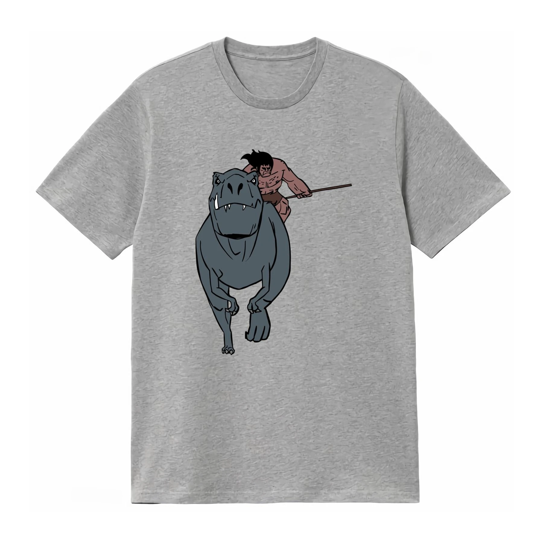 Genndy Tartakovsky Primal Spear Fang Tv Fan T Shirt Unique Cartoon Design for Men's Clothing Women's 2026 Summer New T Shirt