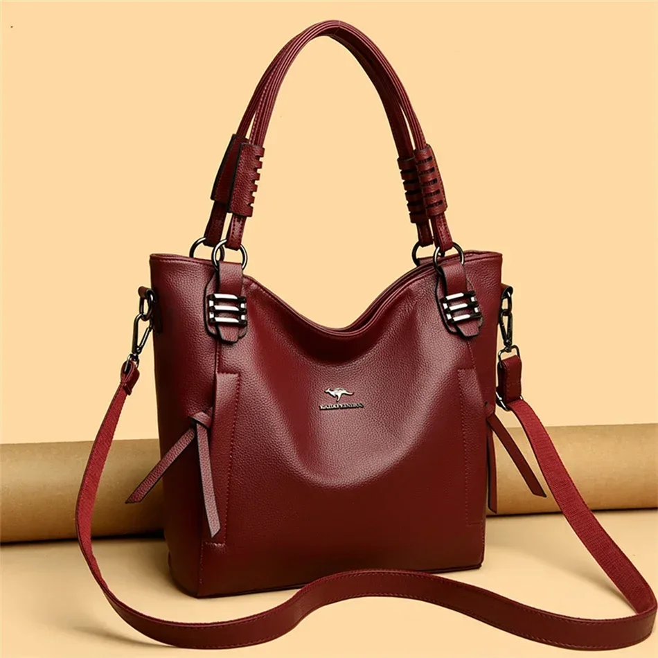 

Luxury Shoulder Tote Bag for Women Vintage Handbags High Quality Designer Crossbody Messenger Bag with Large Capacity Hand Bag