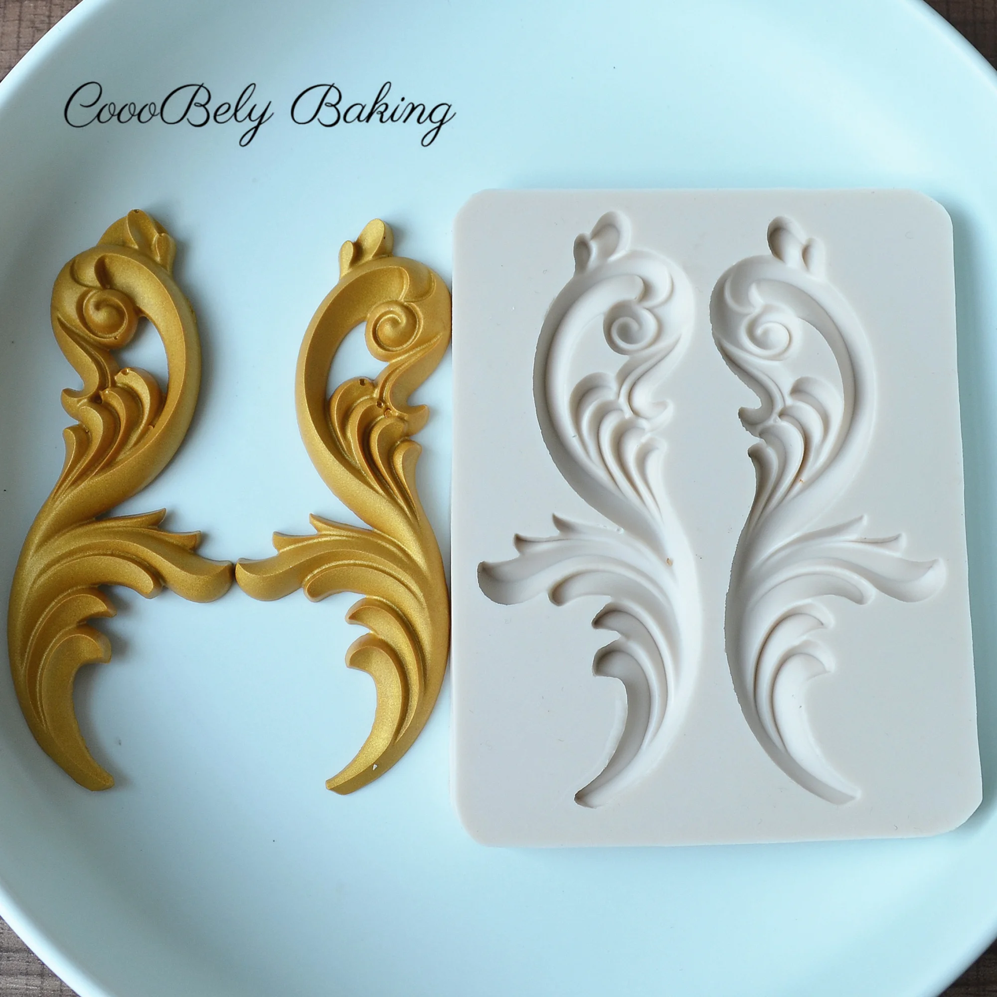 DIY Embossed Lace Silicone Chocolates Mold Fondant Cake Decorating Tools Kitchen Accessories Baking Supplies XK081