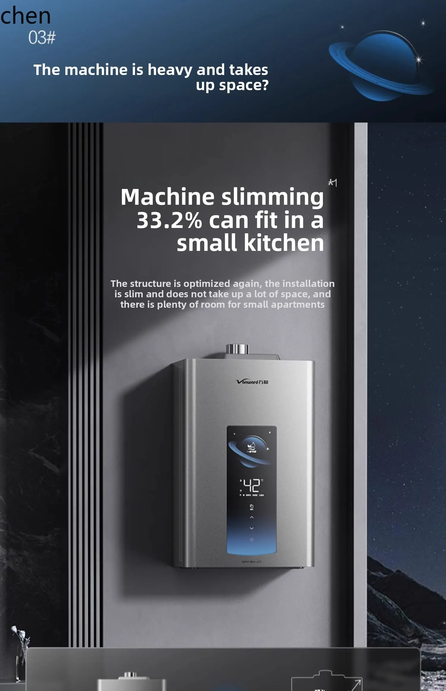 ZML แรงดันคงที่อุณหภูมิเครื่องทําน้ําอุ่นก๊าซธรรมชาติประหยัดพลังงานชั้นหนึ่ง