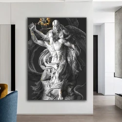 Classic Sculpture Pop Art Wall Canvas Painting Nordic Greek Aesthetic Art Poster Print Picture Living Room Home Decor No Frame