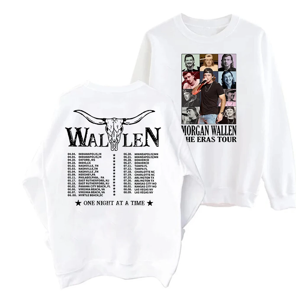 Retro Morgan Wallen Eras Tour Sweatshirt One Thing At A Time Tour Sweatshirt