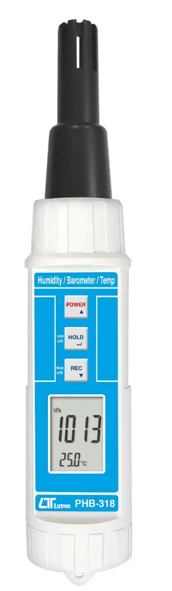 PHB-318 feuchtigkeit barometer temperatur meter temperatur feuchtigkeit meter für pilz gewächshaus