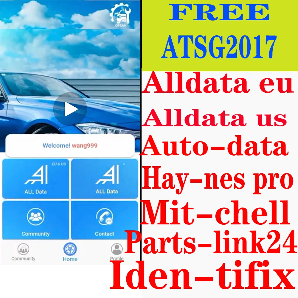 

2024 Online Account for Auto-data Auto Data Alldata All Data Workshop Repair Software Easy Install Work Stable