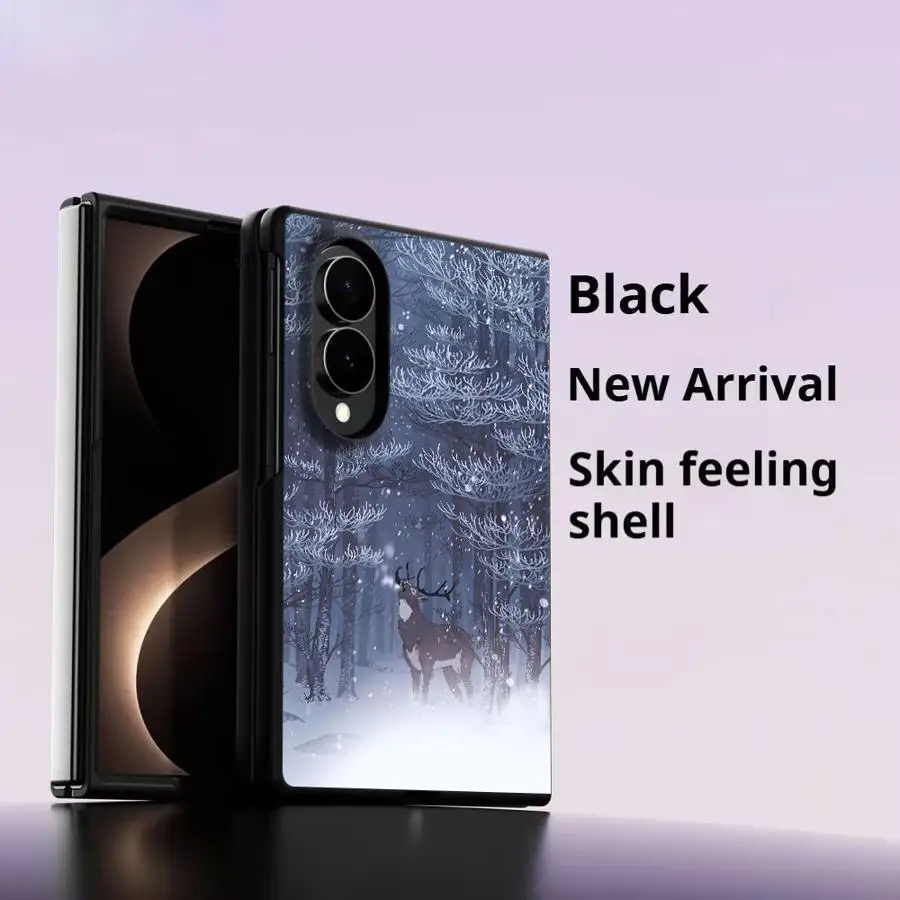 Calling Deer In Snowy Woods Luxury Phone Cover Case for Samsung Galaxy ZFold8 Z Fold8 Wide Z Fold 8 ZFold Wide