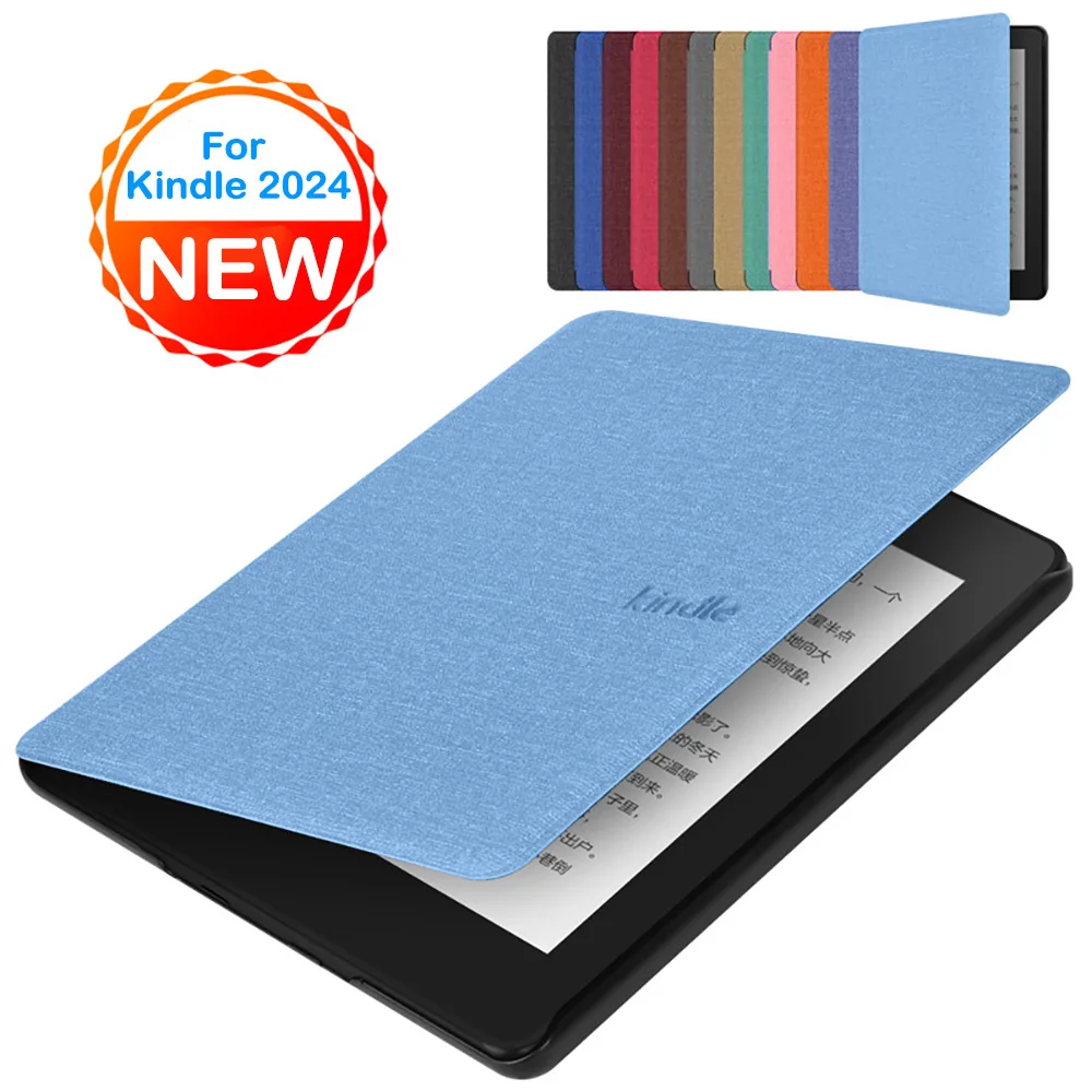2024 Case For Kindle Paperwhite 6 and Colorsoft All-New 7 Inch 12th Generation SA569P SA568B Magnetic Protective Shell Cover 7''