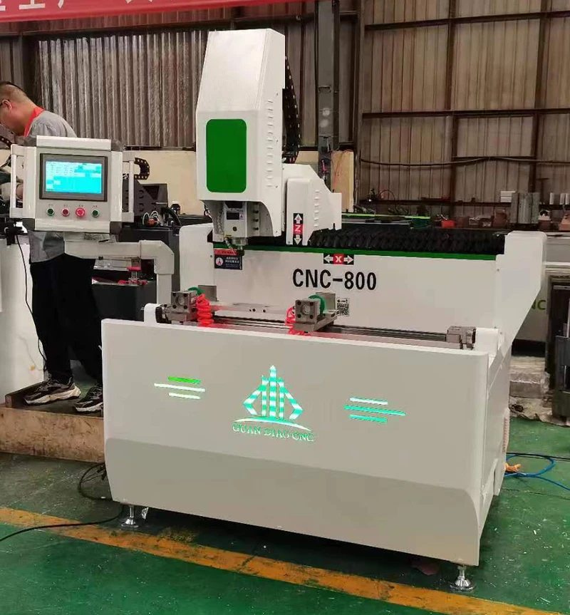 Window Door Making Machine Aluminum Profiles Cnc Drilling and Milling Processing Center for Milling