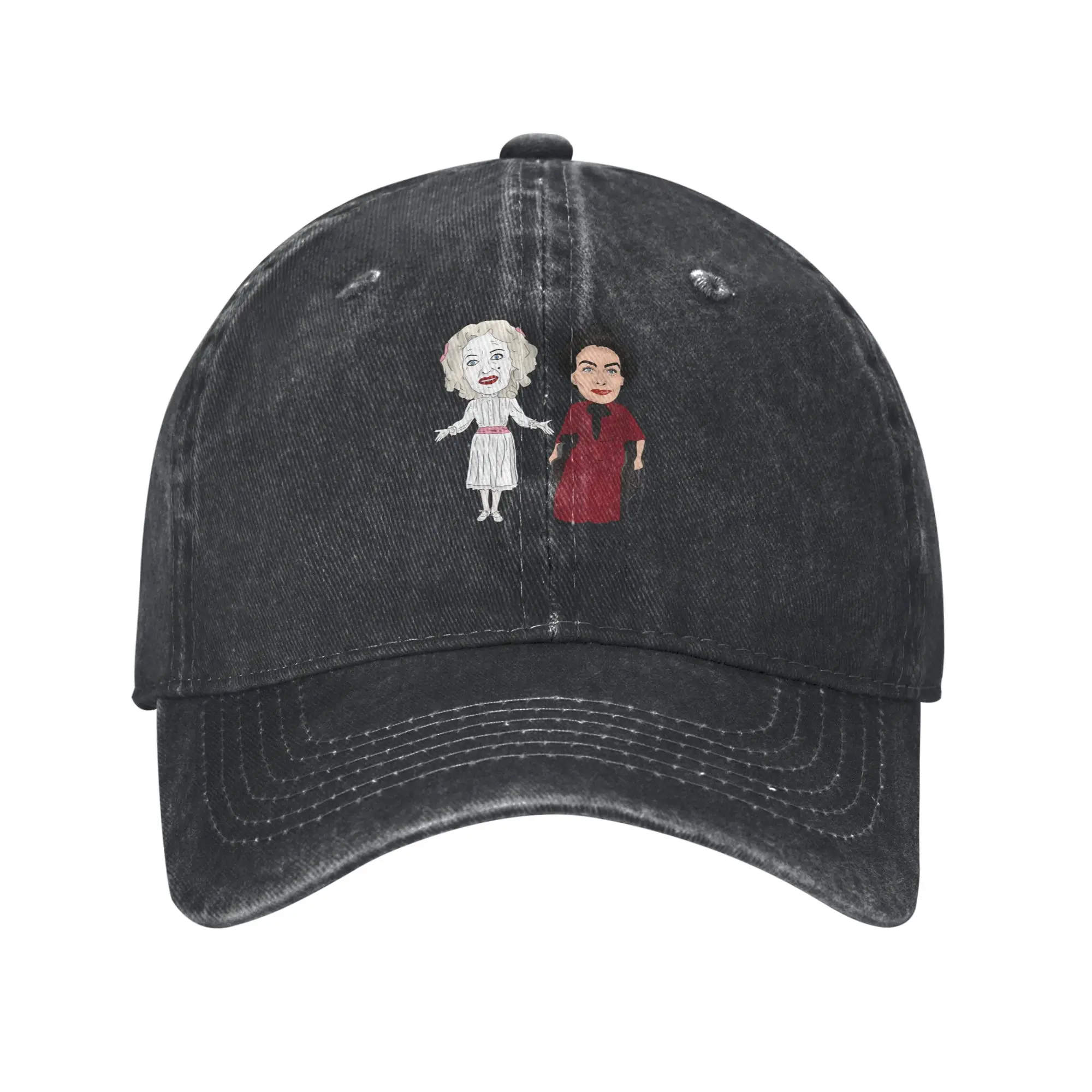 Whatever Happened to Baby Jane Bette Davis Joan Fashion Baseball Cap  Washable Brand Cap  Street Photoshoot Brand Cap
