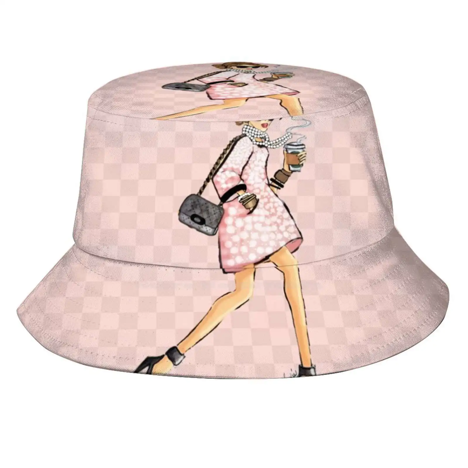 Be Fabulous! Sun Cap Fisherman Hat Bucket Hats Miss Be Fabulous Style Stylish Trendy Cute Pretty Girly Woman Lady Designer