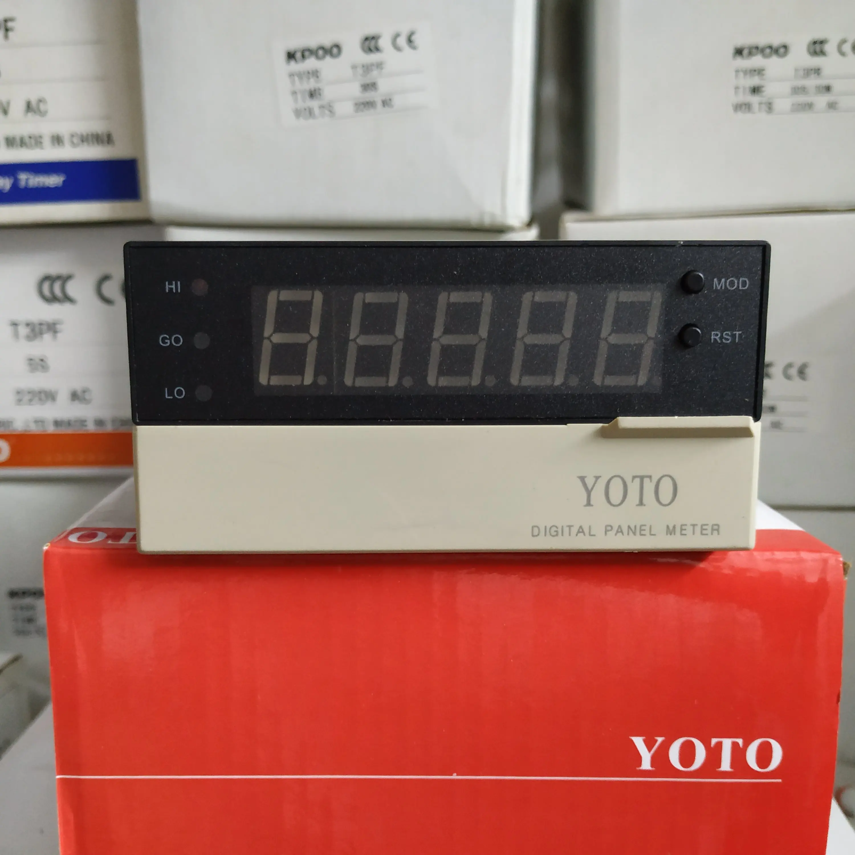 Beiqi YOTO Digital Display Intelligent Dial Setting Plus Minus Counter Meter Length Meter CK8-PS51A