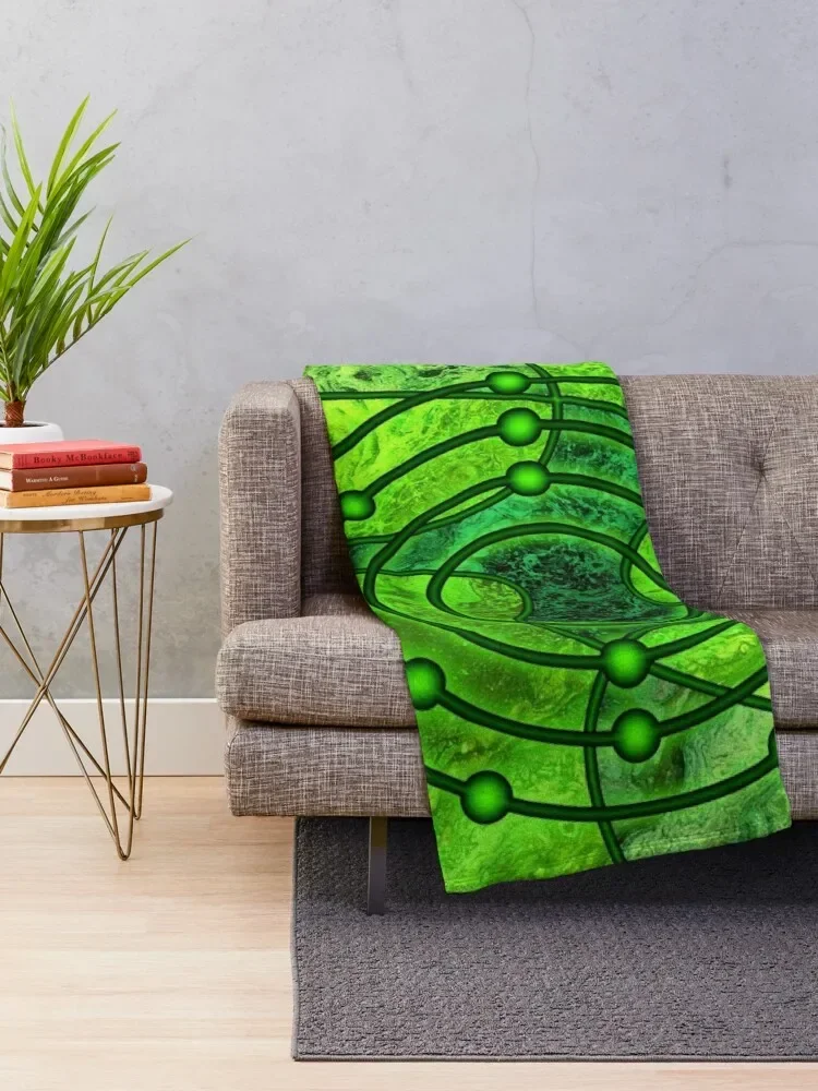 Element 17: Chlorine Throw Blanket Quilt Blankets For Sofas Comforter Blankets For Baby Blankets