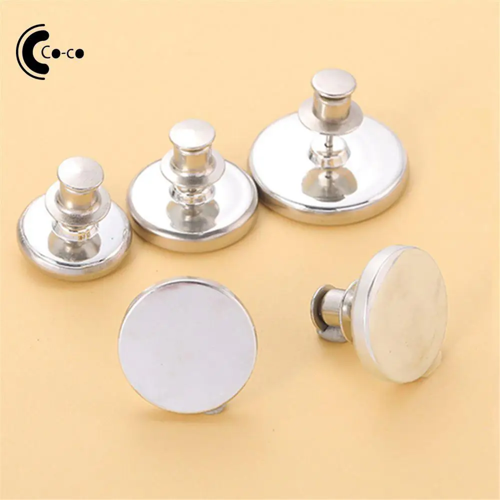 Curtain Magnetic Button Strong Magnet Various Uses 3 Specifications Silver Wholesale Curtain Button Holder Curtain Clip Utility