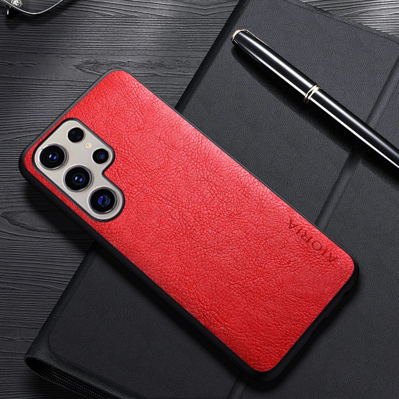 삼성 갤럭시 S25 울트라 플러스 스마트 심플 디자인 고급 가죽 비즈니스 커버 삼성 갤럭시 S25 FE 케이스