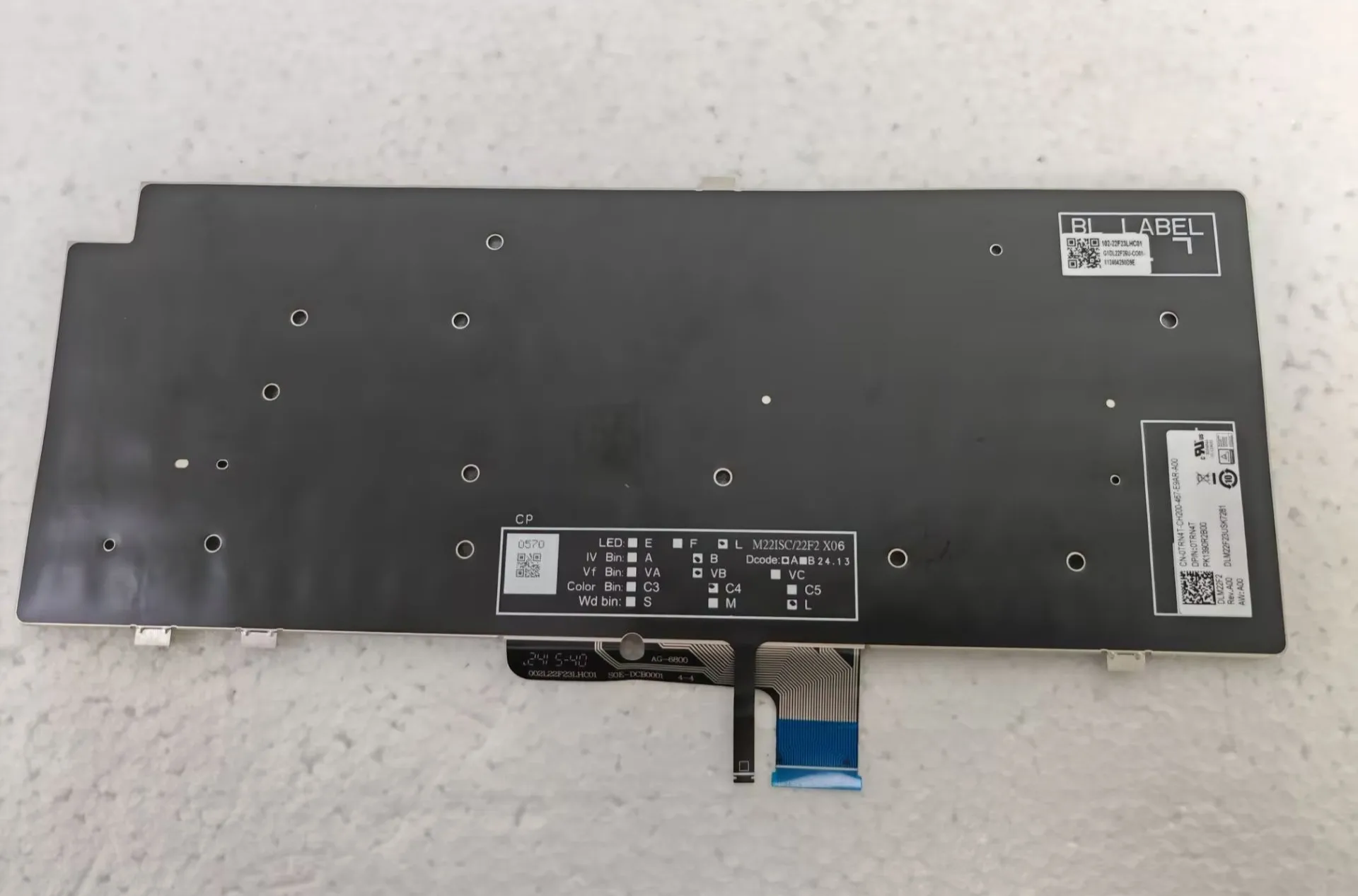 NEW Original FOR Dell Latitude 7340 7440 7640 Laptop Keyboard US with Backlit