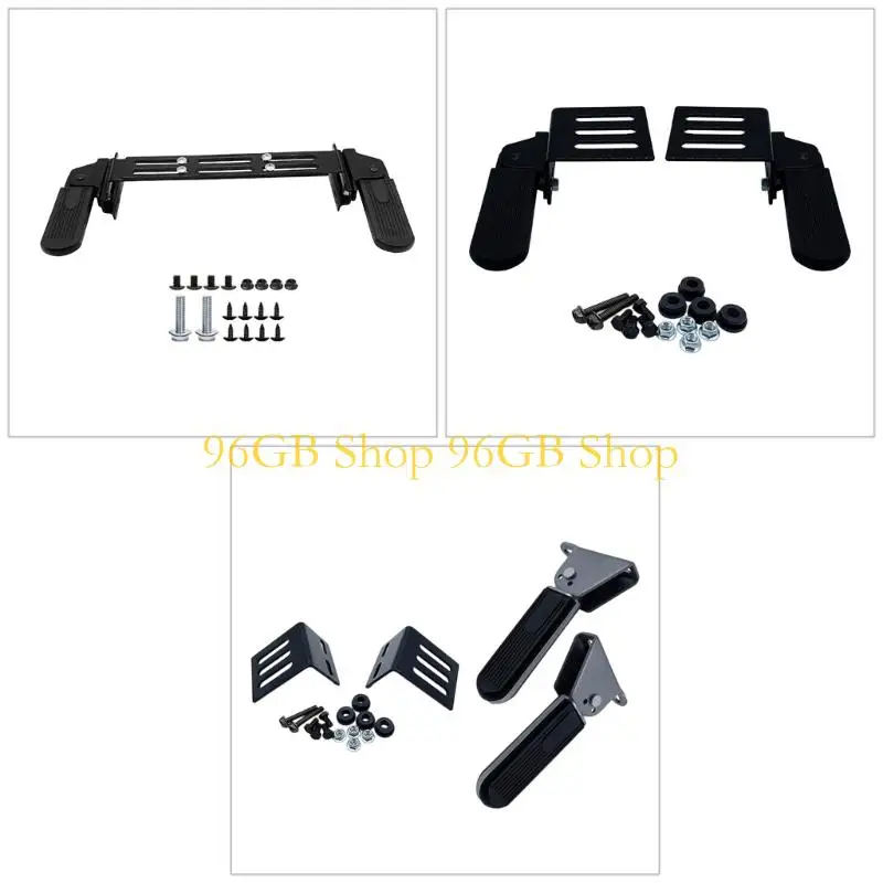 

96GB Electric Bike Front Pedals for Electric Bike Metal Foldable Footpegs