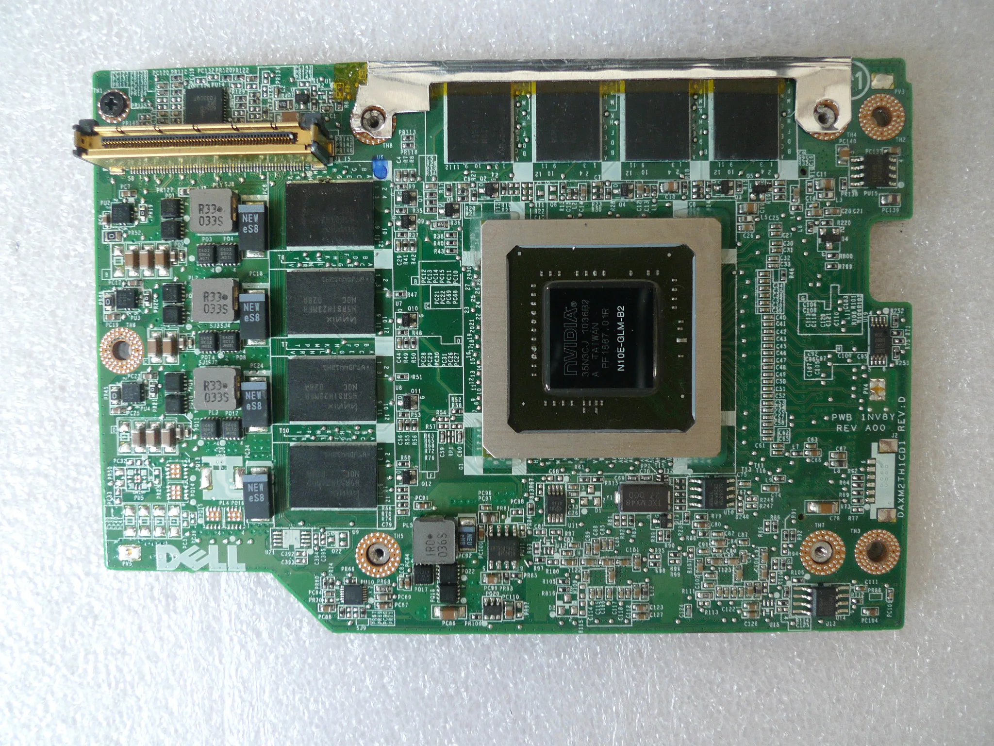 FX2800M FX 2800M N10E-GLM-B2 Graphics Video Card DDR3 1GB MXM B 3.0 258MT for Dell Precision