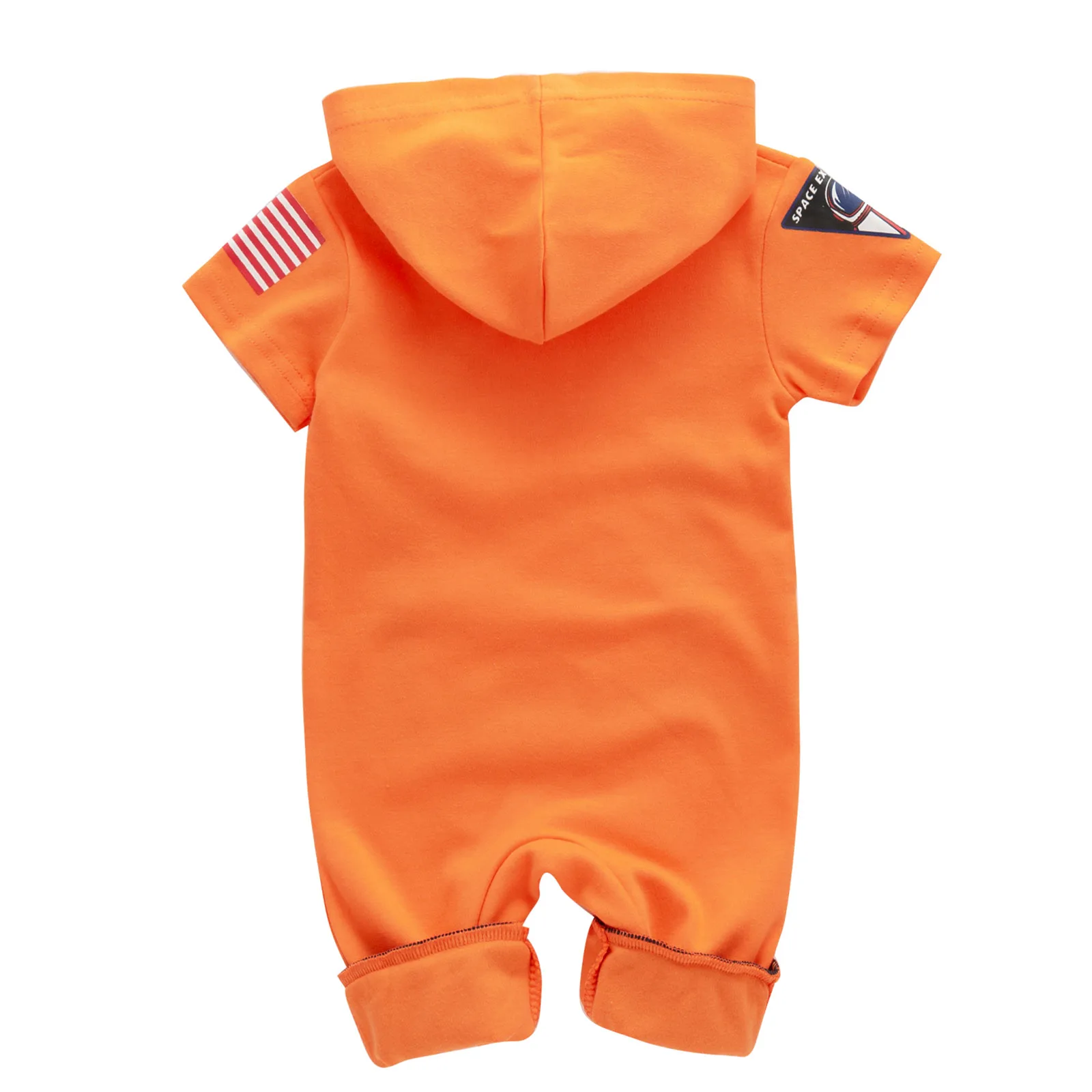 Newborn Baby Astronaut Hooded Romper Halloween Space Theme Party Cosplay Costume Birthday Baptism Photography Jumpsuit Bodysuit