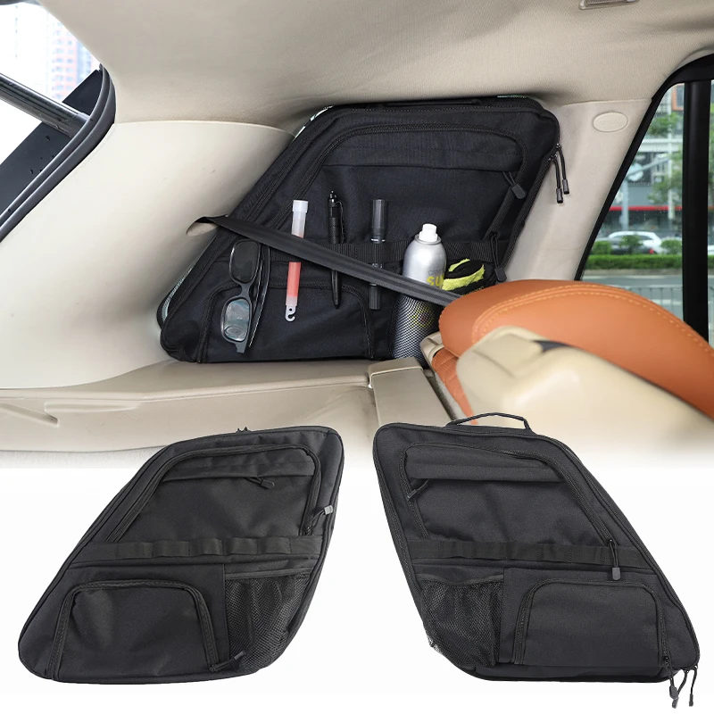 

For Land Rover Range Rover Sport 2005-2013 Car Trunk Side Window Storage Bag Multi-Pocket Organizers Tool Storage Bag Cargo Bag