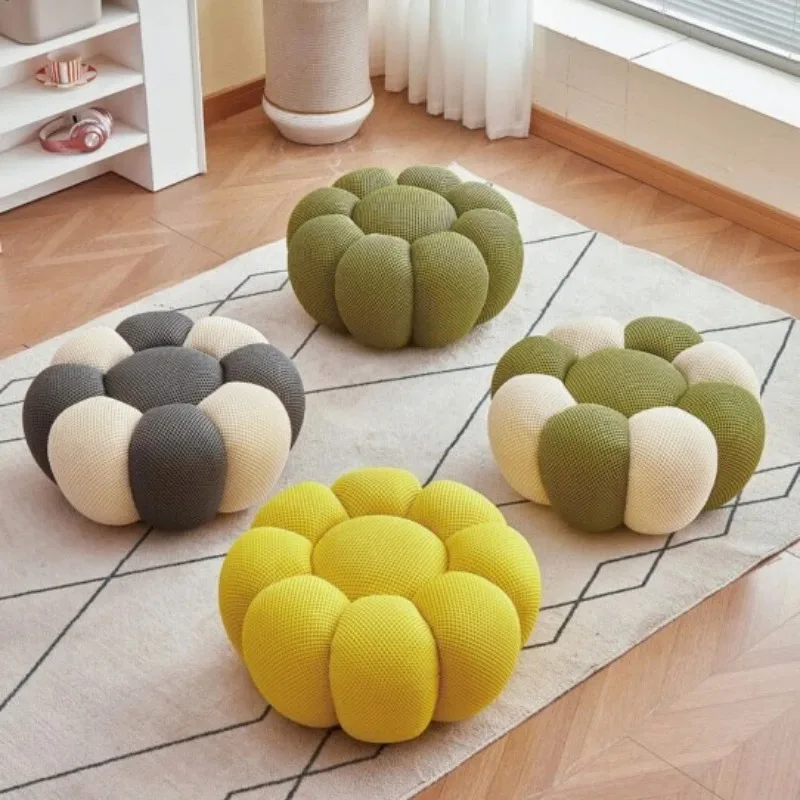 2026 Fauteuil de relaxation individuel inclinable, Canapé de football, Canapé paresseux de luxe italien de designer en forme de citrouille pour balcon et chambre, Minimaliste Roch