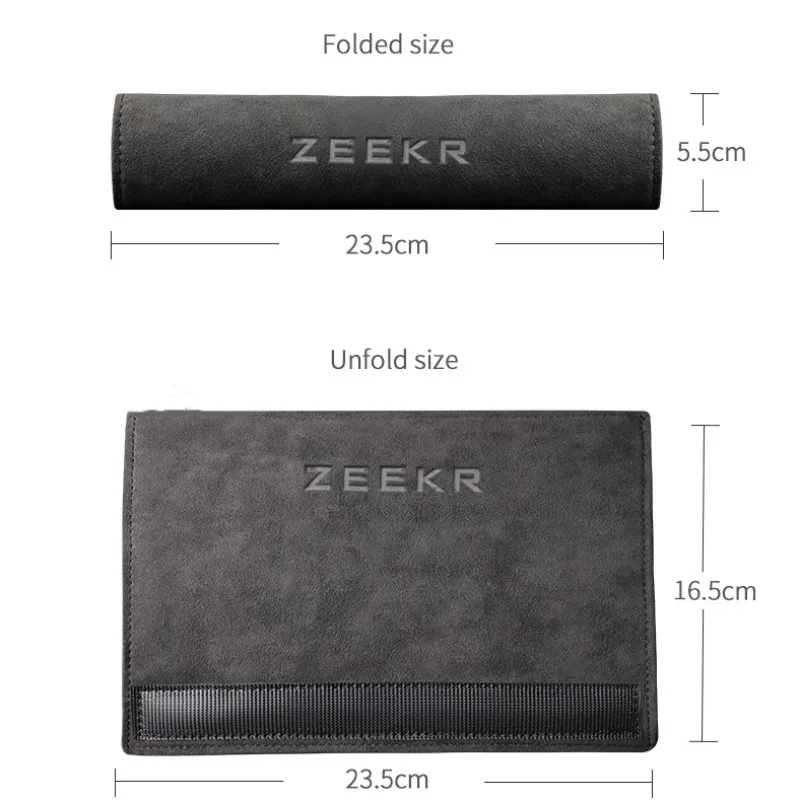 

Car seat belt protection cover For ZEEKR 001 007 009 zeekr X 7X Alcantara suede seat belt shoulder protection car accessories