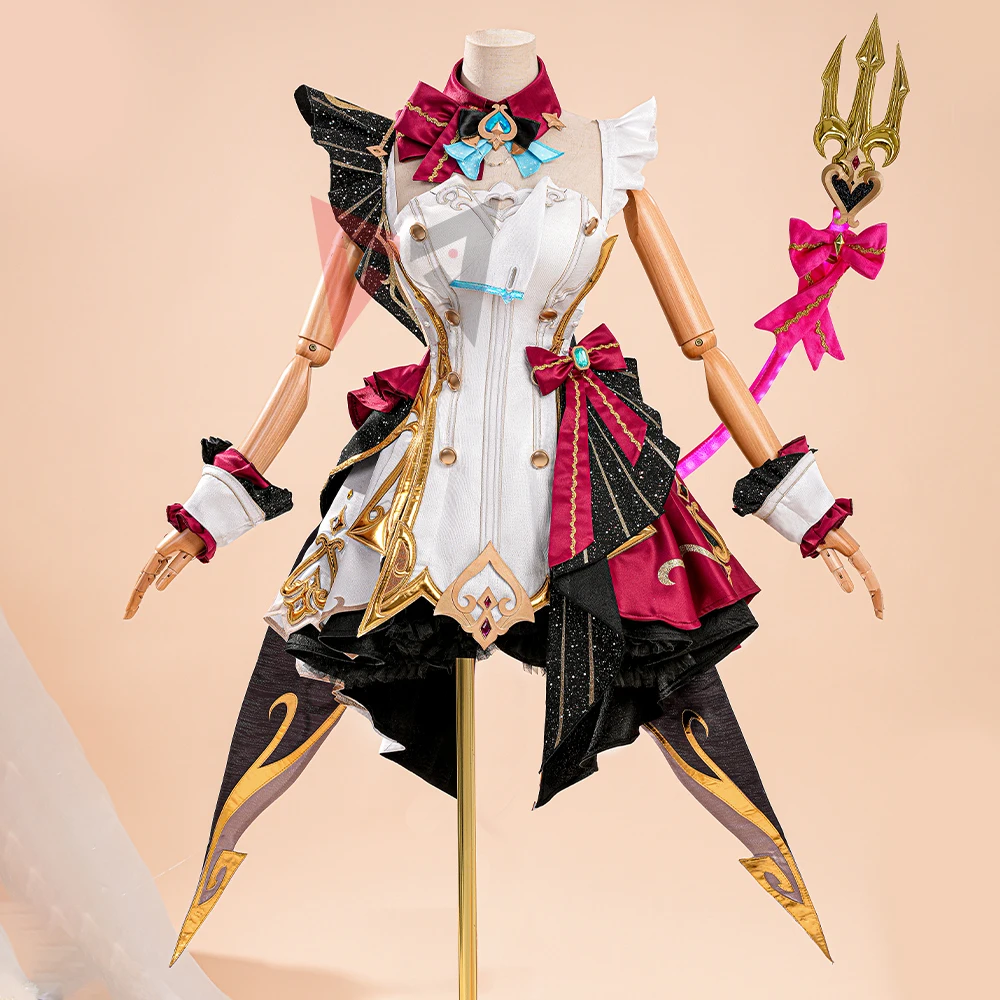 

Новый костюм для косплея Genshin Impact Fontaine Aikefei: платье, ожерелье, хвост на выбор для игровых вечеринок, изготовленный на заказ