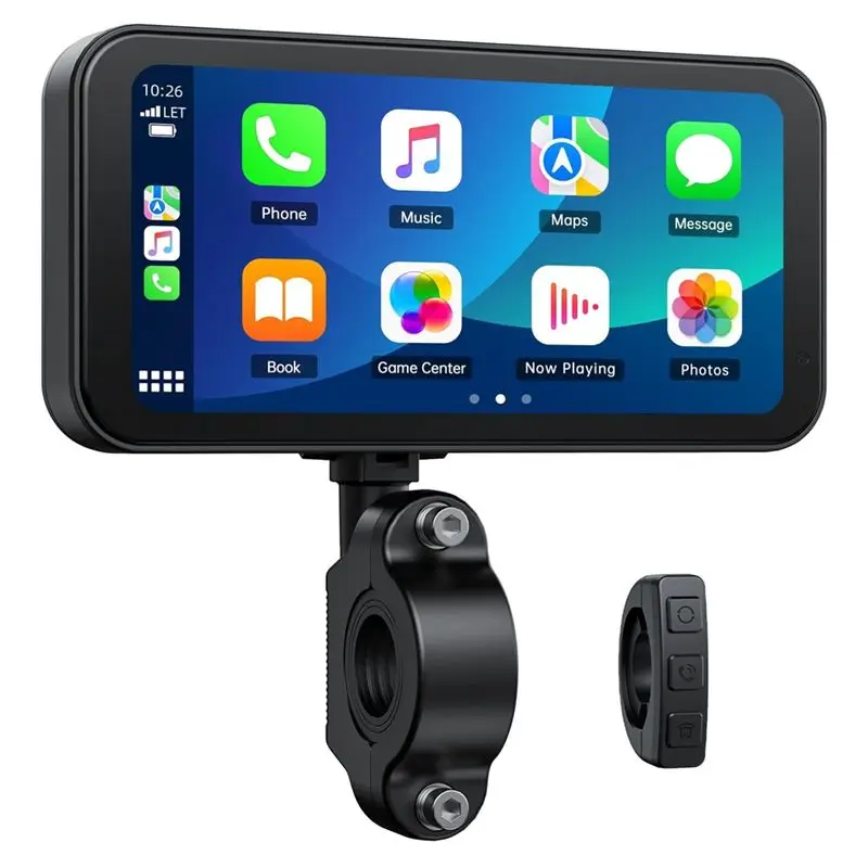 A30P-Motorcycle Carplay Screen Wireless Carplay & Android Auto 6.25