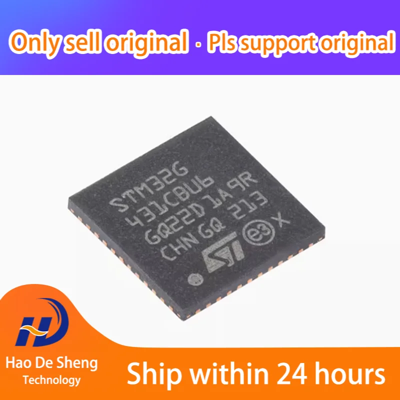 

10 шт. STM32G431CBU6 UFQFPN-48 ARM Cortex-M4 32 новые оригинальные в наличии