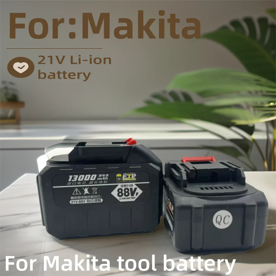 

For Makita 21V 6.0Ah Rechargeable Lithium Battery High Capacity with Battery Indicator,For Cordless Electric Power Tool Battery