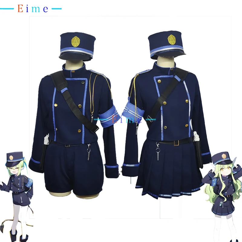 Game Blue Archive Hikari Nozomi Cosplay Costume Subway Twins Cosplay Suit with Hat Bag Halloween Party Uniforms Custom Made