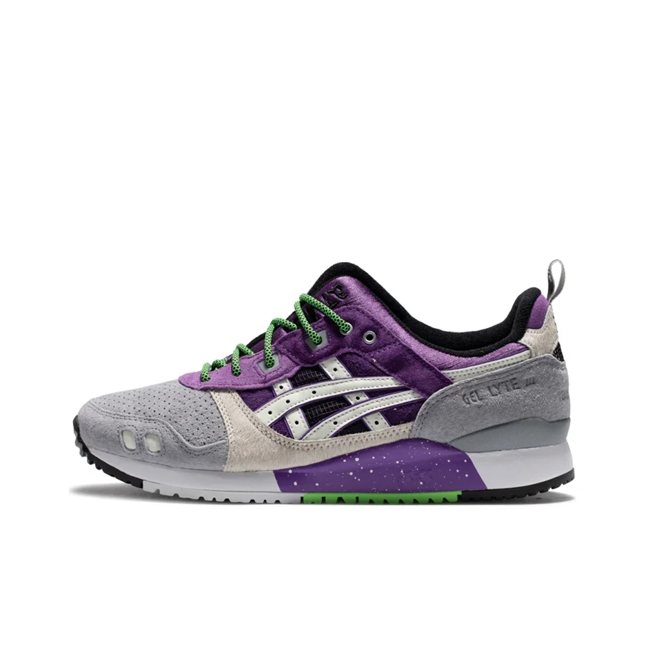ASICS Gel Lyte 3 Casual Shoes Unisex Low Top Gray/Purple 1201A529-020