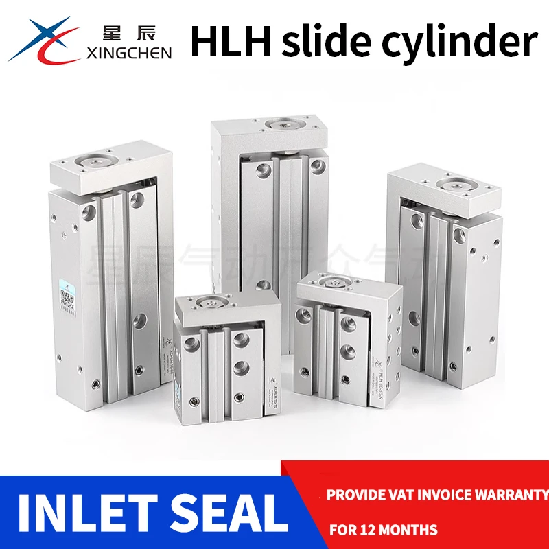 

Xingchen Pneumatic Precision Guide Sliding Table Cylinder HLH6/MXH10/16/20-5-15X25*50S