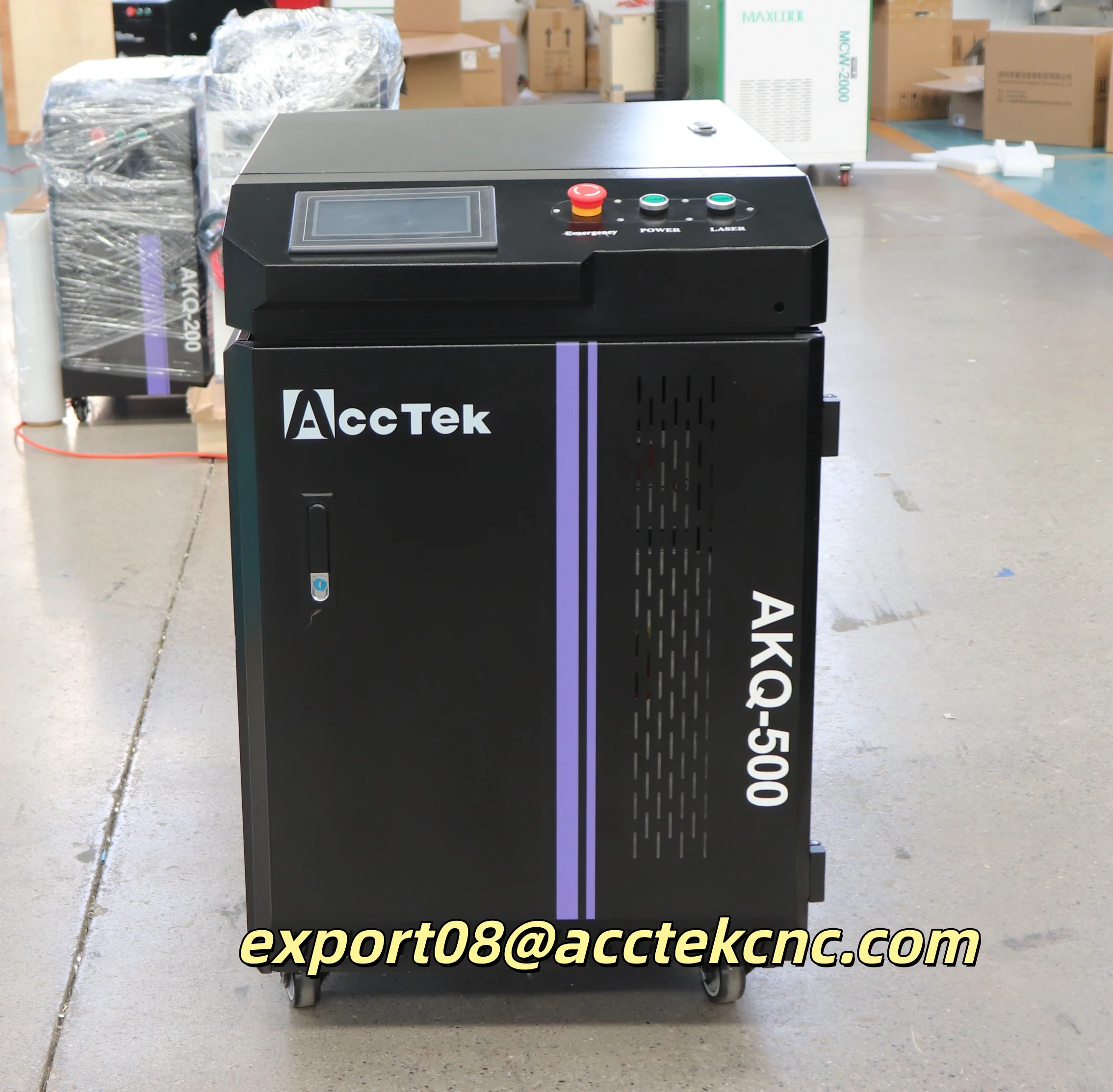 Powerful Pulsed Fiber Laser Cleaning Machine 500W Power Laser Cleaning Hand Tool Continue Laser for Laser Rust Cleaning Home