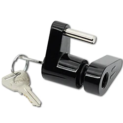 Trailer Hitch Coupler Lock Heavy-Duty Hook Lock Anti-theft Durable Trailer Coupler Padlock Repalcement Parts Security Protector