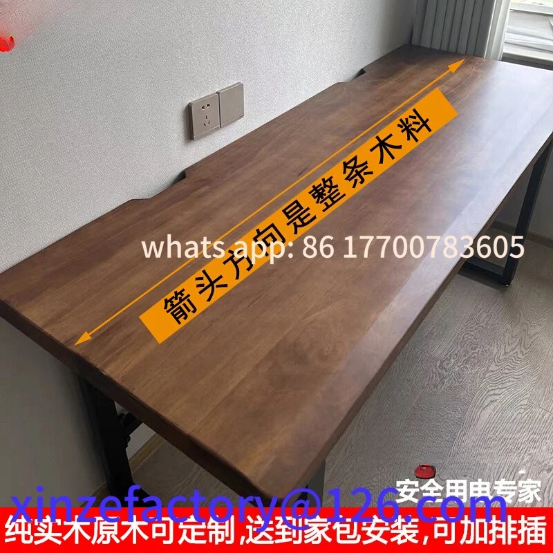 

Customizable Solid Wood Large Board Gaming Table Double Desktop Bedroom Home