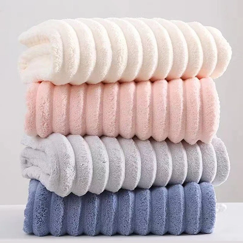 Large thick Adult Face Bath Towel Coral Fleece Absorbent absorbent and quick-drying multifunctional Bath Towel Microfibre Towels