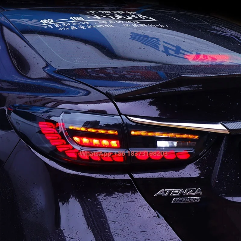 

Led Taillight for Mazda 6 Atenza Accessories Mazda6 2014-2019 Rear LampFog Reverse Brake Sequential Turn Signal Light