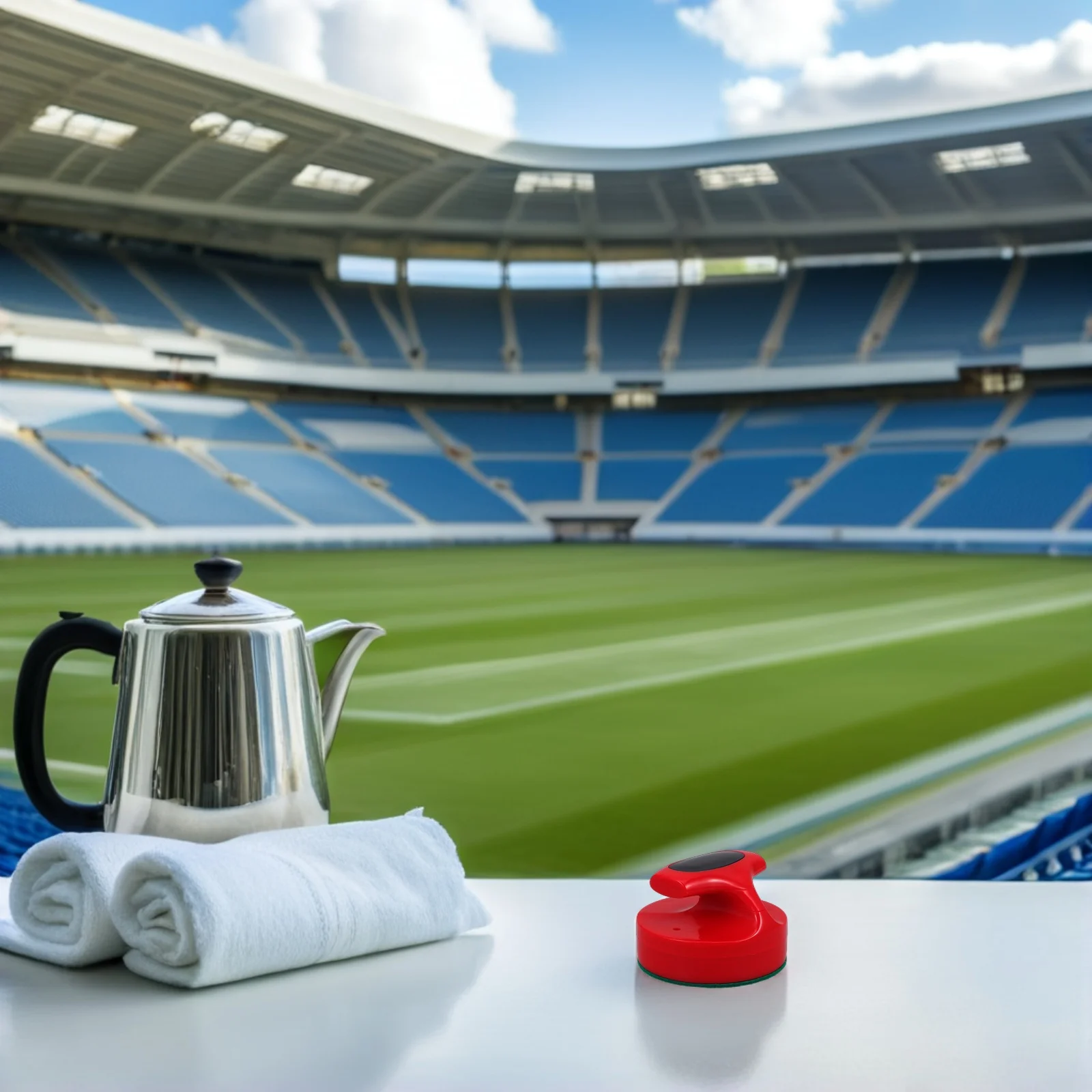 

2pcs Air Hockey Pushers 94Mm Tabletop Paddles For Smooth Gameplay Family Fun Nights Universal Replacement Handles Air Hockey