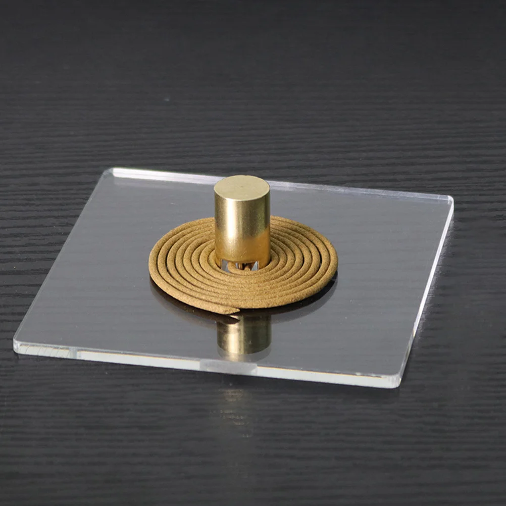 

Manual Incense Winder for Coil Making Smooth Shaping Performance Washable Copper Acrylic Build Lightweight Travel Friendly