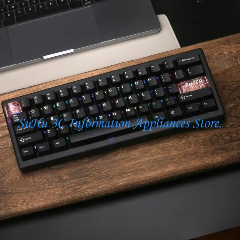 

QK61 V2 Mechanical Keyboard Gasket Structure 60% Layout VIA Programmable 2.4Ghz