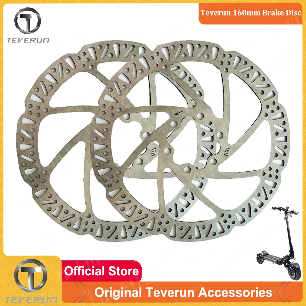 Original Blade GT/GT+ II Brake Disc 160mm Teverun Fighter 11/11+ 160mm Brake Disc Teverun Fighter Supreme 160mm Brake Disc