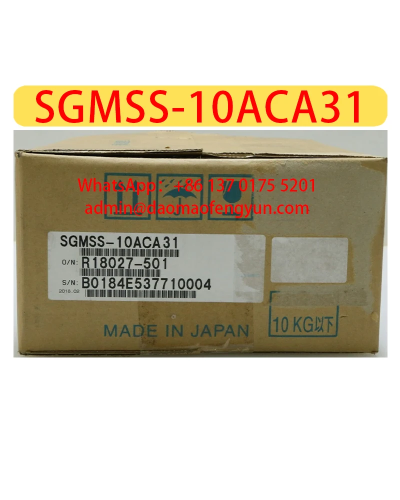 

SGMSS-10ACA31 Brand New Servo Motor，SGMSS 10ACA31，Fast shipping