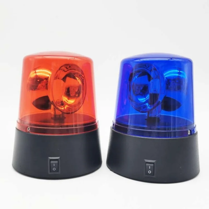 Industrial LED Rotating Strobe Beacon Warning Lights, Electrical Revolving Signal Lights for Emergency