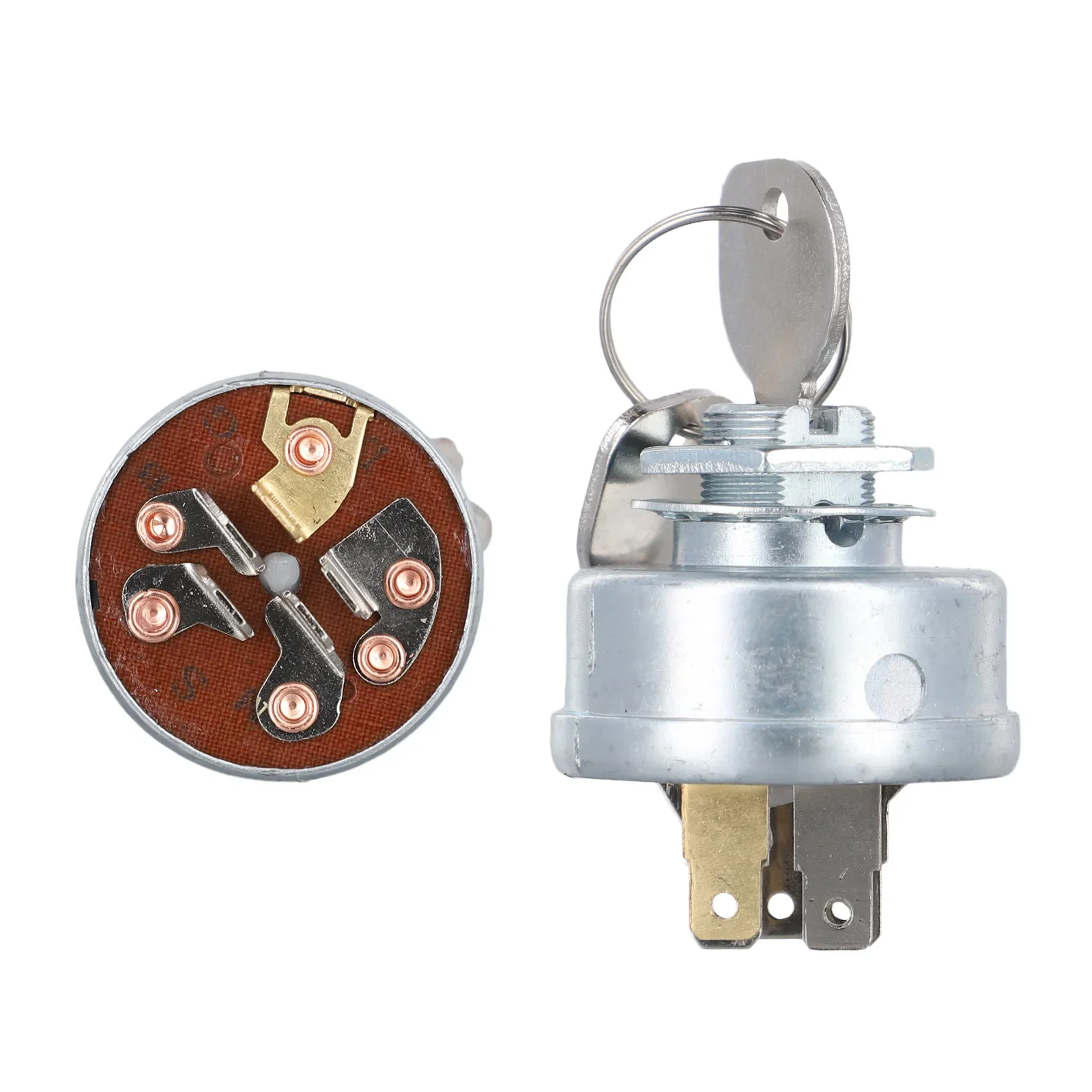 Replacement For Ignition Starter Switch Kit With 5 Spade Terminals S L G B M For 725-0267A Ride On Tractor Mower