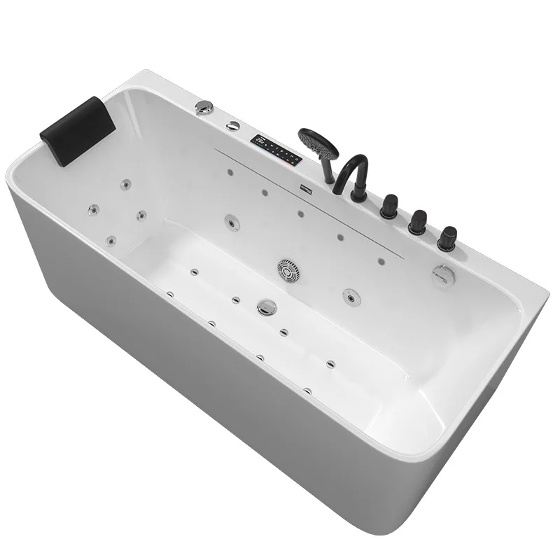 

Luxury waterfall bathtub, home improvement ozone disinfection smart bath tub, constant temperature jacuzzi