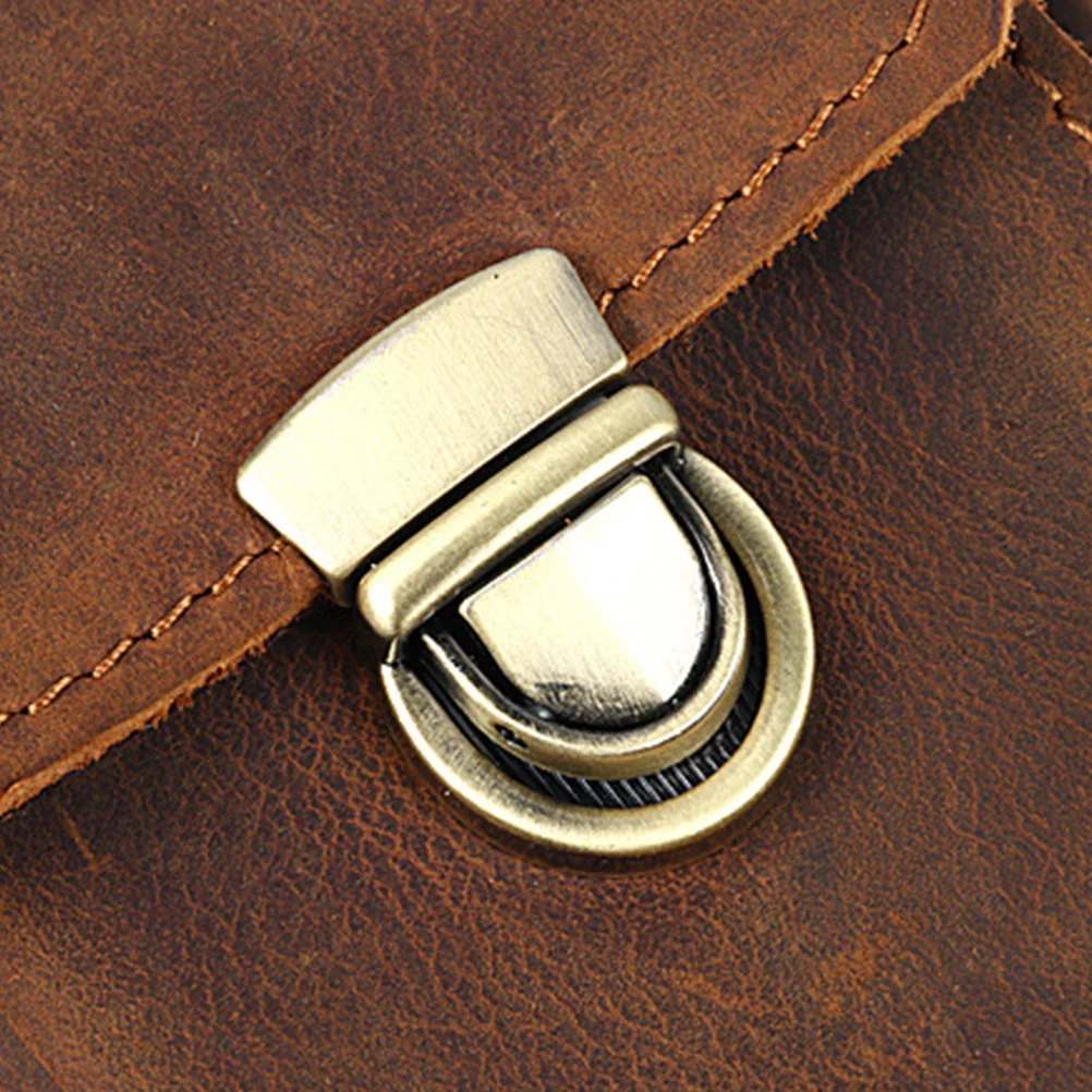 

Поясная сумка Коричневая ретро-слойная портативная сумка из воловьей кожи Сумка для мобильного телефона 5,5-дюймовая поясная сумка для телефона Поясная сумка